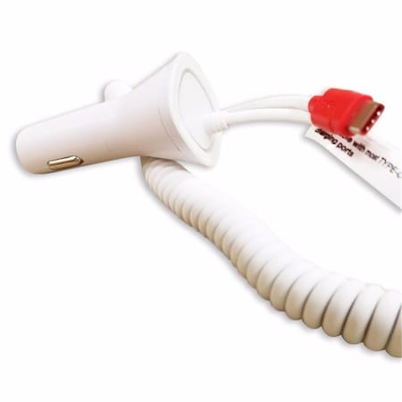 Minimini 5V Type-C Car Charger - White MI3818235